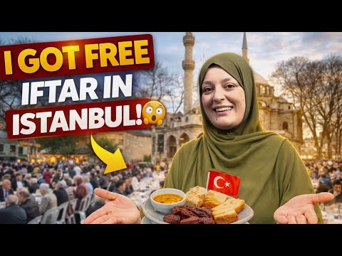 TURKISH Government Gives FREE IFTAR to Thousands in Istanbul! 🇹🇷RAMADAN 2026 VLOG