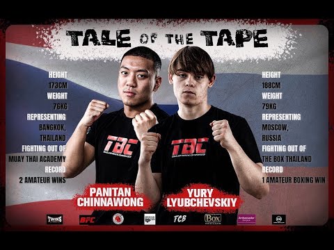TBC Fight Night 1 - Bout 3 (Light Heavyweight fight) - Yury Lyubchevskiy v Panitan Chinnawong