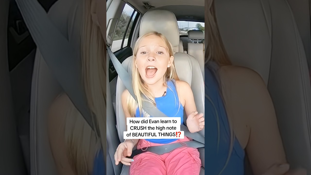 AMAZING 11 y/o Learns How To Sing BEAUTIFUL THINGS w/Coach!!😲🎶💙