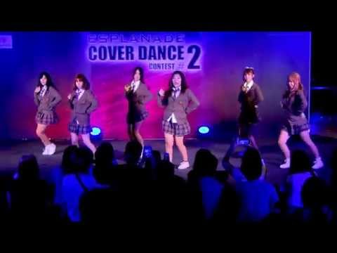 150614 Bubble PINK cover Apink - LUV + My My @Esplanade Cover Dance #2 (Audition)