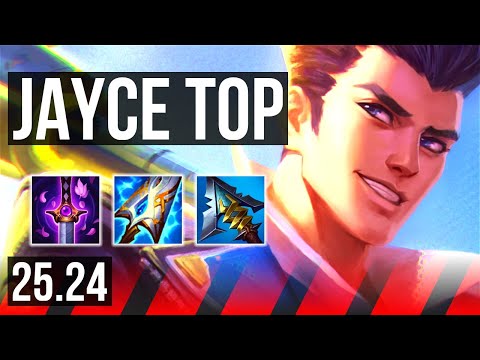 JAYCE vs NASUS (TOP) | 70K damage | KR Master | 25.24