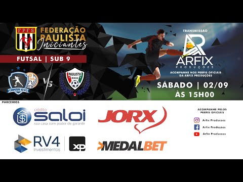 CAMISA 10/SKA BRASIL x PAULISTA FC - FUTSAL | SUB-9 - SEMIFINAIS