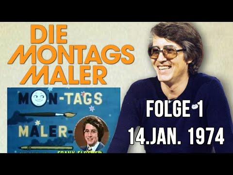 Die Montagsmaler - Premiere - Mit Frank Elstner - Folge 1 vom 14. Januar 1974