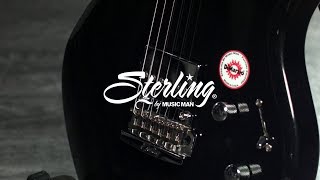 Video thumbnail for Sterling by Music Man Luke 100D, Black Metallic | Gear4music demo by Gear4music Guitars