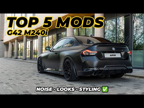 THE ULTIMATE TOP 5 MODS | G42 2 SERIES / M240i #bmw #g42 #bmw #bmwm