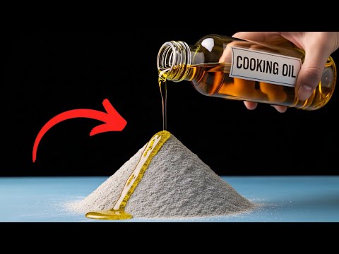 Mix COOKING OIL with CEMENT and miracles happen! Billions of people don't know this secret