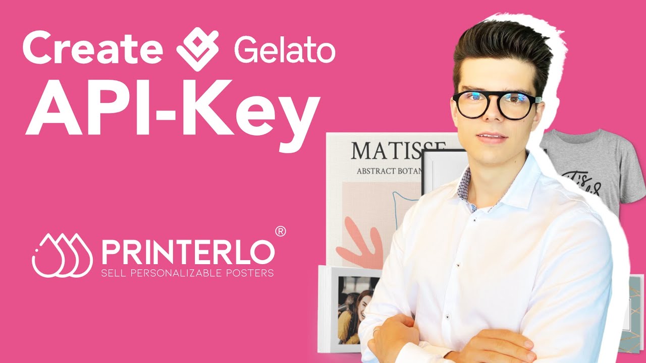 Create Gelato API-Key & connect with Printerlo