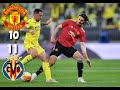 Manchester United vs Villarreal 1-1(PEN 10-11) Extended Highlights & Goals 2021