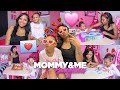 MOMMY ME GALENTINES Girl Time At Home Dance Party Making Slushies