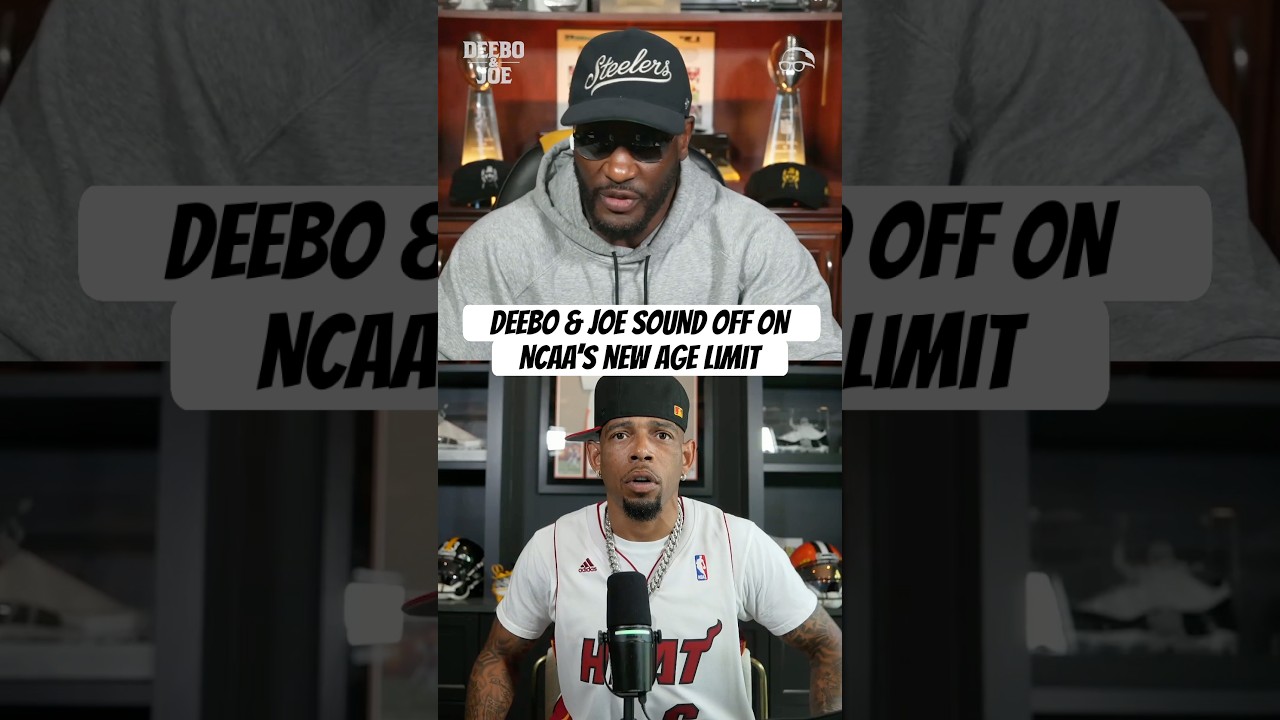 You can’t be old as hell trying to get NIL 😂 #DeeboAndJoe sound off on the NCAA’s nee age limit