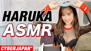 【ASMR】HARUKAがたぷたぷスライムを作って、音を楽しんでみた！【音フェチ】