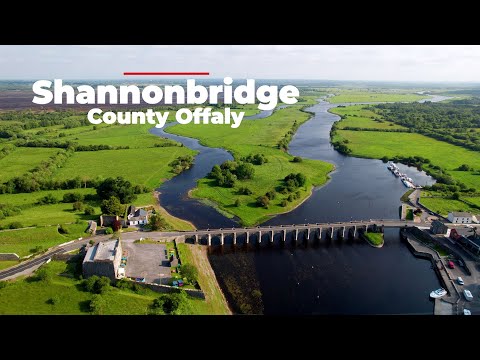 Shannonbridge | River Shannon | Co. Offaly | Irlanda - DJI Air 2S Drone Vídeo 4K