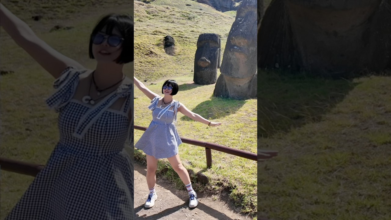 繋ぎ系ダンス、イースター島編、完‼️