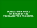 Disney 1997 Canadian VHS Warning Screens Homemade