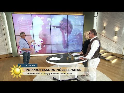 Nöjesspaning med professor Gradvall - Nyhetsmorgon (TV4)