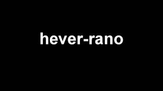 Hever - Ráno