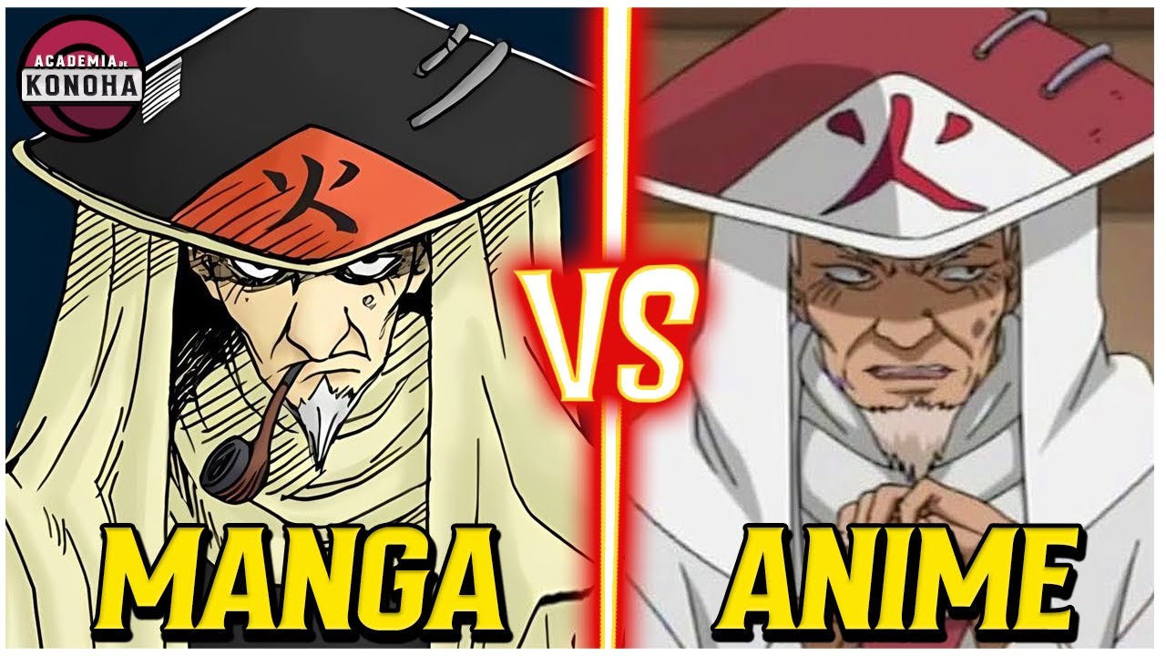 12 MAIORES DIFERENÇAS ENTRE O ANIME E MANGA DE NARUTO pt1 - 1ª TEMPORADA