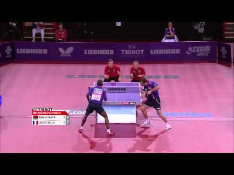 BARABANOV - PLATONOV BLR vs LEGOUT - SALIFOU FRA - WTTC 2003 Paris [HD][Full Match]