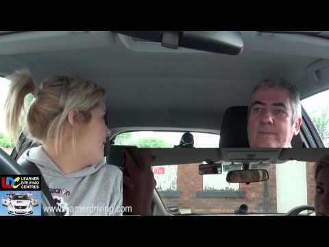 Claire's 27th driving lesson with Bob