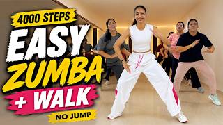 Download lagu 4000 Steps Walking Zumba For Weight Loss | Easy Low Impact Beginner Workout (No Jump) mp3