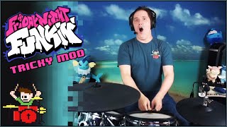 Friday Night Funkin&#39; Tricky Mod On Drums!