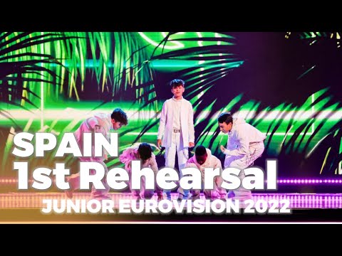 🇪🇸Carlos Higes - Señorita | SPAIN 1st Rehearsal PHOTOS | Junior Eurovision 2022