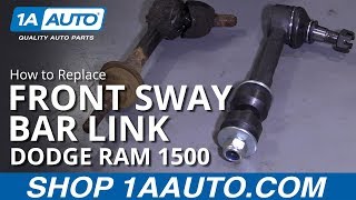 How to Replace Front Sway Bar Link 94-02 Dodge Ram 1500