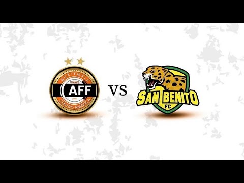 1T. AFF GUATEMALA VS SAN BENITO PETEN DE LA PRIMERA DIVISION
