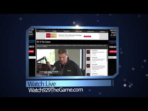 92-9 The Game Is EVERYWHERE! On Your Radio, Phone, Computer and More!