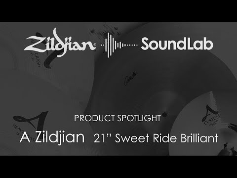 Zildjian A20079 21" A Zildjian Brilliant Sweet Ride Cymbal w/ Video Link image 2