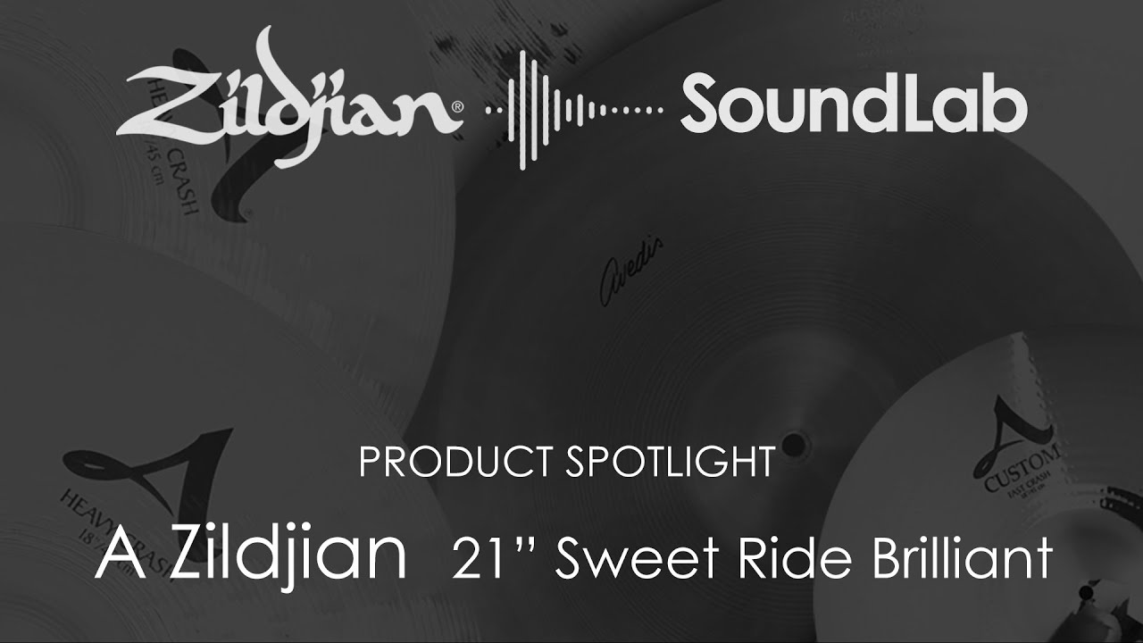 Zildjian 21" A Series Sweet Ride Brilliant