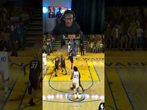 LEBRON CHILL 😭#nba2k14