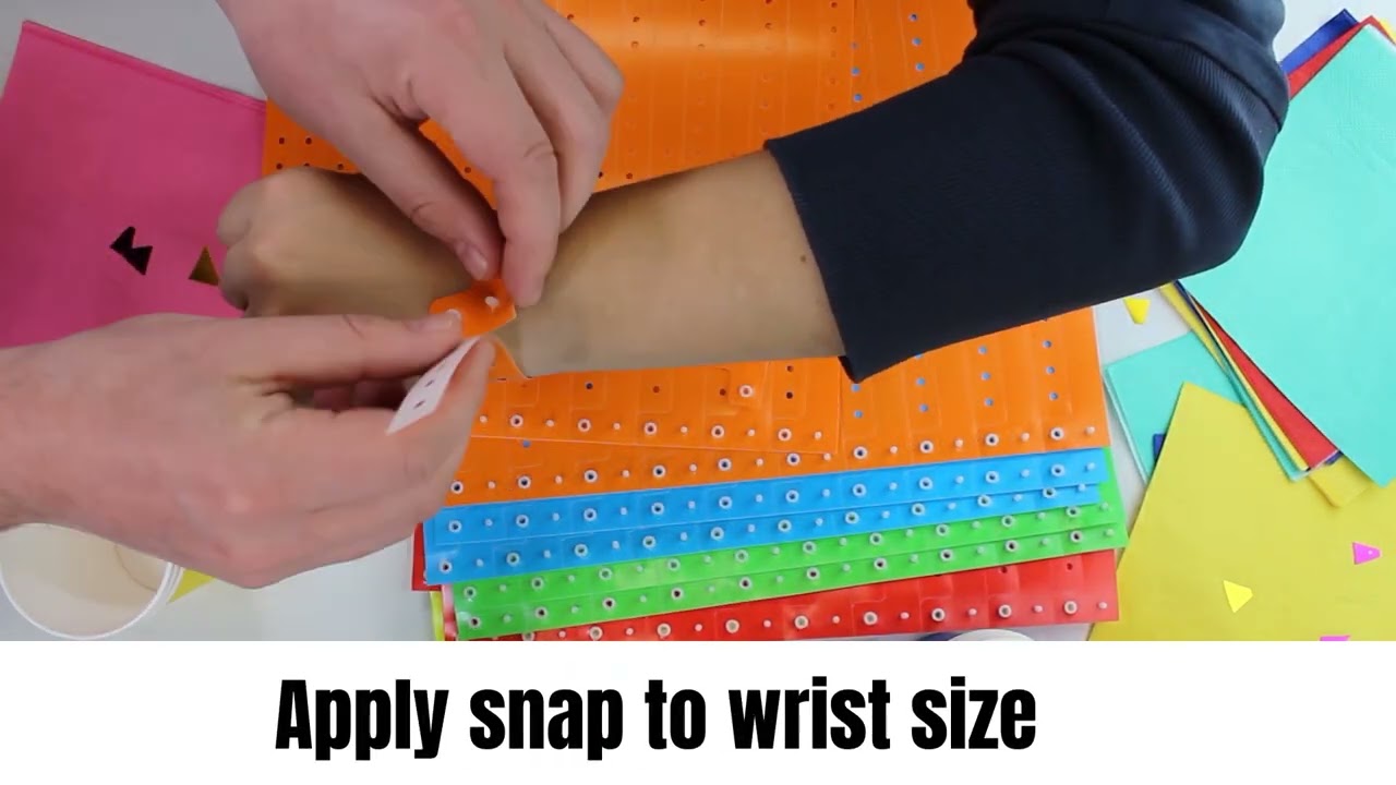 How to use Plastic or Vinyl Wristbands