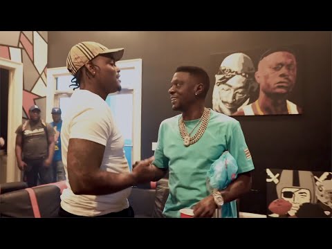 Dough From Flint x Boosie Badazz Studio Vlog