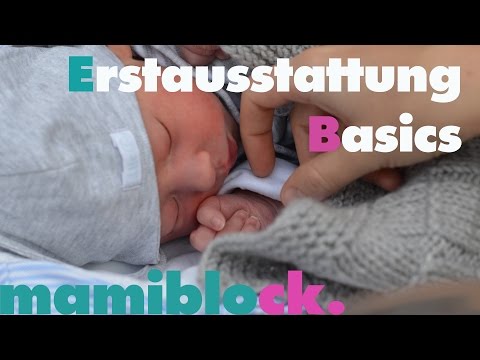 Basics für Babys Erstausstattung: Kleidung und Schlaf Teil 1/4 | mamiblock - Der Mami Blog