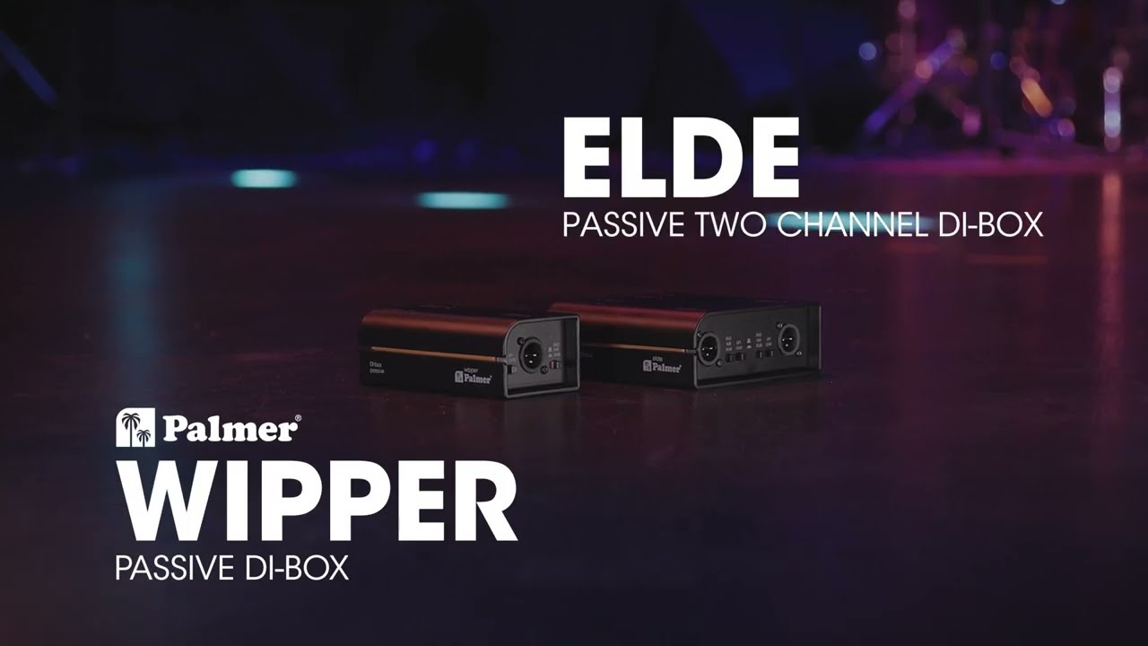 Palmer RIVER Wipper - Passive DI box