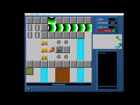 CCLP4 level 6 solution - 310 seconds