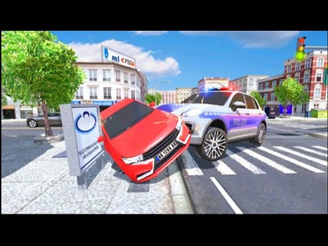 Police Car Offroad SUV Driver Simulator- Luxury Lexus LX 570 City Driving- Android Gameplay new