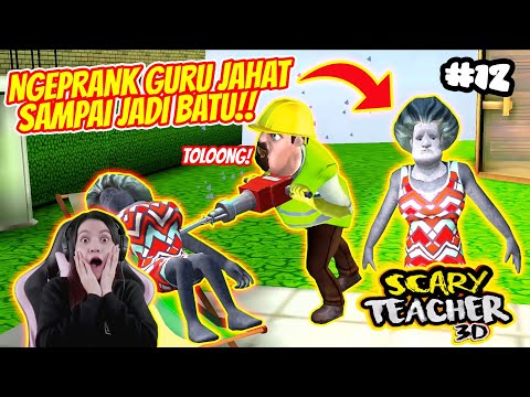 PRANKING THE EVIL TEACHER UNTIL HE BECAME A STONE STATUE..WKWKWKW SO HILARIOUS!! NEW UPDATE SCARY...