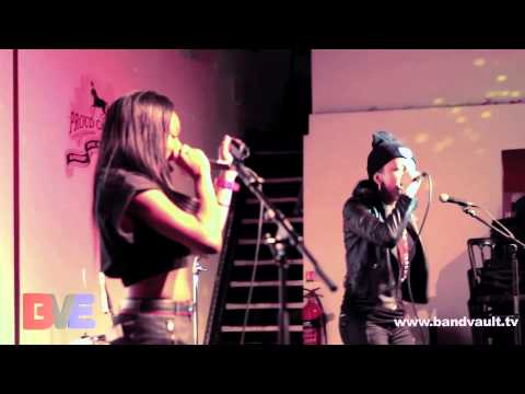 Paigey Cakey & Lady Leshurr performing at the @FatTalent Event (@Paigey_Cakey @LadyLeshurr)