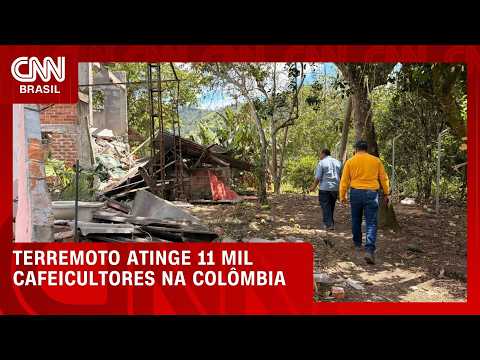 Terremoto atinge 11 mil cafeicultores às vésperas da colheita na Colômbia | CNN AGRO NEWS