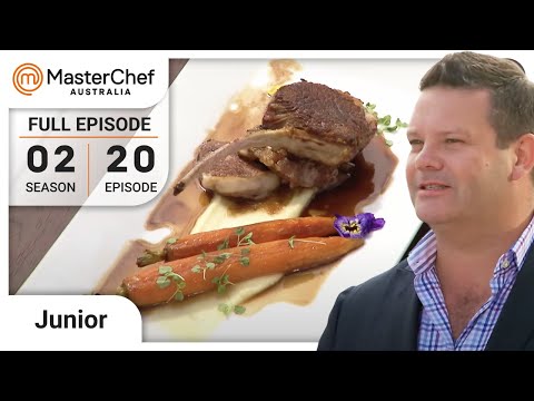 Cooking at Sydney Opera House | MasterChef Australia Junior | S02 EP20