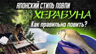 Ловли карпа и карася японским стилем herabuna