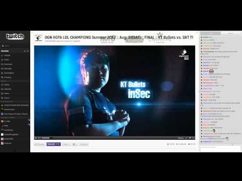 OGN CHAMPIONS Summer 2013 Intro KT Bullets vs. SKT T1