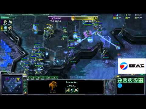 uThermal vs Bishu @ ESWC 2011 SC2 GroupStage