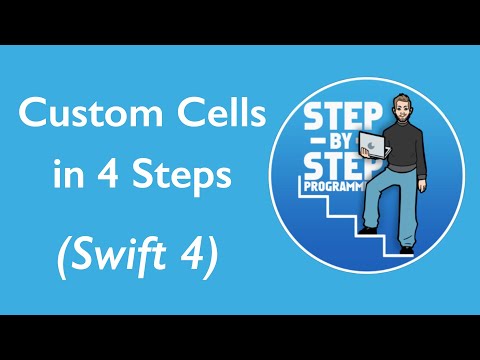 TableView Custom Cells in 4 Steps! (Swift 4)