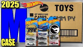 Opening 2025 Hot Wheels M Case! TREASURE HUNT found!!