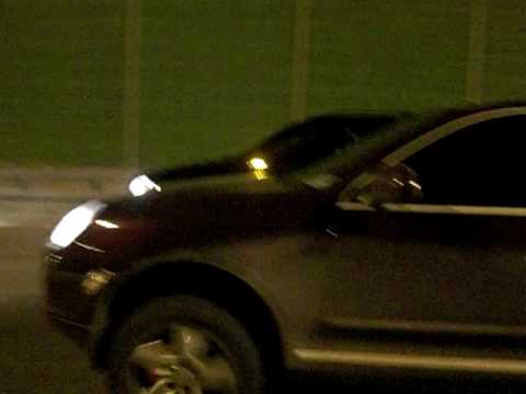 BMW X6 5.0 stock vs MB ML63 stock vs Porsche Cayenne Turbo tuned part 3