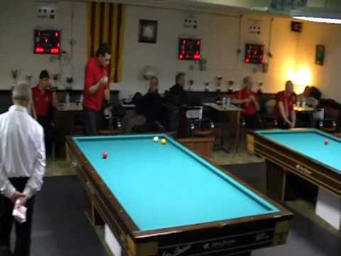 Final de Cataluña 3ctg billar 3 bandas, Cerdanyola - Canet