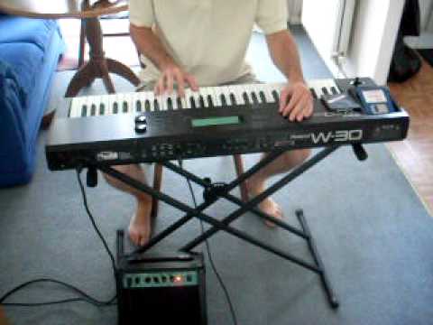 ROLAND W30 - Liquid Sweet Harmony Intro